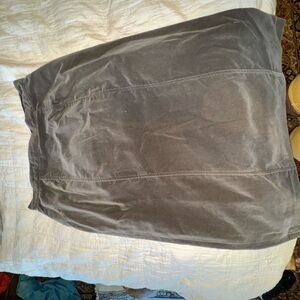 Anne Klein Brown velvet Skirt READY FOR FALL